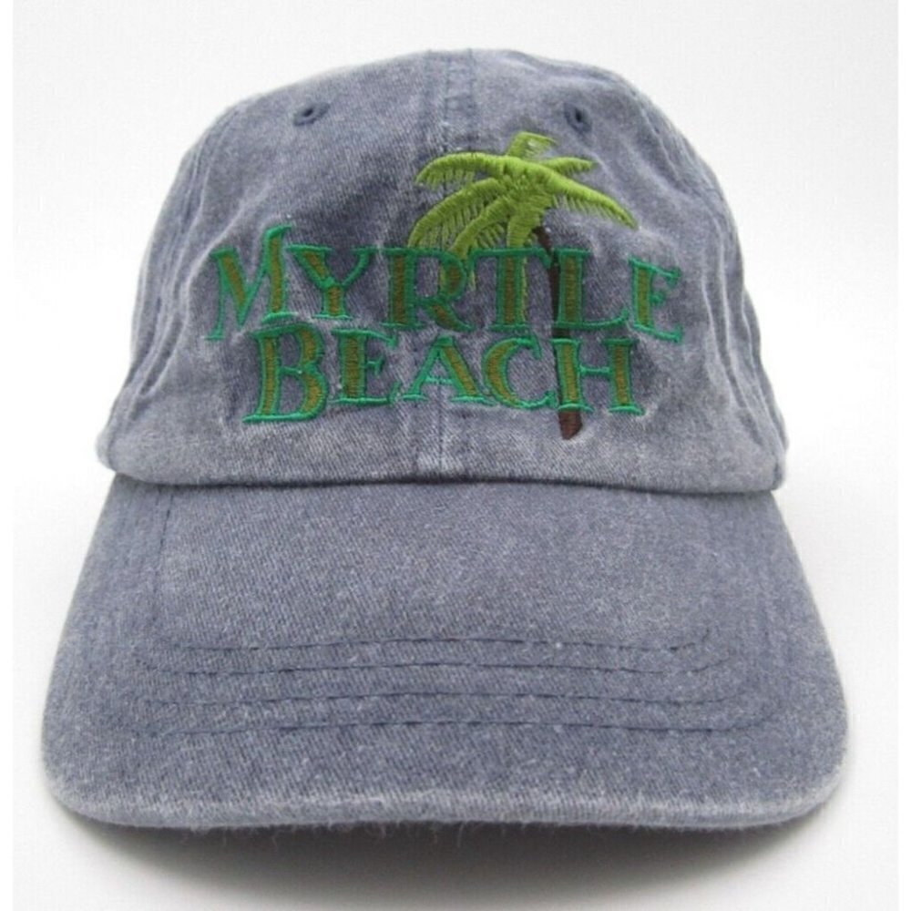 Myrtle Beach South Carolina Embroidered Adjustable Cotton Hat (A)